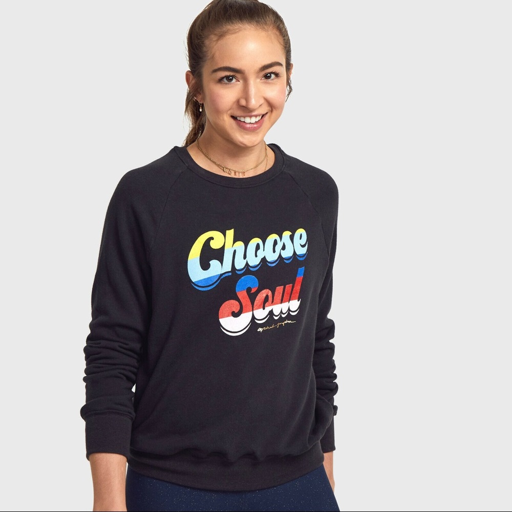 Soulcycle x spiritual gangster crewneck